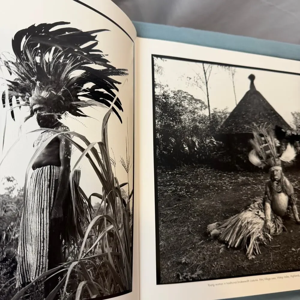 Vintage‎ 1996 Where Masks Still Dance New Guinea Photography Book Chris Rainier
